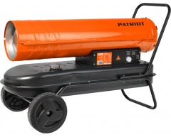 Тепловая пушка дизельная Patriot DTС 569, 56 кВт, 1300 м3/ч, 56 л, дизельное/керосин Вид топлива