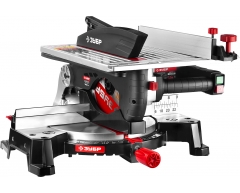 Торцовочная комбинированная пила ЗУБР ЗПТК-255-1800, 250 мм, 75 мм, 130 мм, 1800 Вт