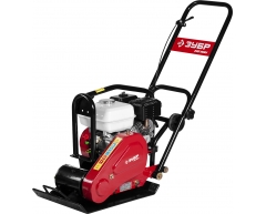 Виброплита бензиновая ЗУБР ЗВПБ-10 ГХ, 10 кН, 500х360 мм, 65 кг, 5.5 л.с.