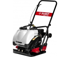 Виброплита бензиновая ЗУБР ЗВПБ-15 АХ, 15 кН, 530х500 мм, 91 кг, 5.5 л.с.