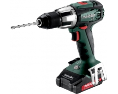 Дрель-шуруповерт аккумуляторная Metabo SB 18 LT (2x2.0 Ач), 60 max, 38 max, 13 max, Li-Ion, 18, 2