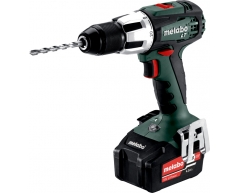 Дрель-шуруповерт аккумуляторная Metabo SB 18 LT (2x4.0 Ач), 60 max, 38 max, 13 max, Li-Ion Тип аккумулятора, 18 Напряжение аккумулятора, 4.0 Емкость аккумулятора