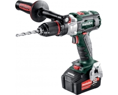 Дрель-шуруповерт аккумуляторная Metabo SB 18 LTX BL I (2x5.2 Ач), 120 max, 65 max, 13 max, Li-Ion Тип аккумулятора, 18 Напряжение аккумулятора, 5.2 Емкость аккумулятора