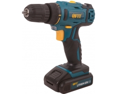 Дрель-шуруповерт аккумуляторная FIT 80187, 24 max, 10 max, Li-Ion Тип аккумулятора, 14.4 Напряжение аккумулятора, 1.3 Емкость аккумулятора
