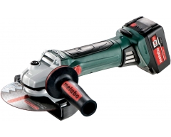 Аккумуляторная угловая шлифмашина Metabo W 18 LTX 150 (2x5.2 Ач)