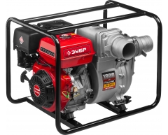 Мотопомпа бензиновая ЗУБР МПГ-1800-100, 1800 л/мин, 30 м