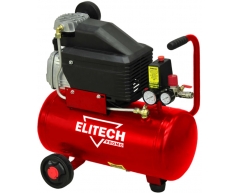 Компрессор масляный Elitech КПМ 300/24 Промо (E0503.003.00), 24 л, 240 л/мин, 1.8 кВт, 230 В