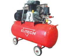 Компрессор масляный Elitech КПР 100/450/2.2, 100 л, 450 л/мин, 2.2 кВт, 230 В