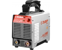 Сварочный инвертор ЗУБР ЗАС-М3-140, 230 В, 5.9 кг, 10-140 А