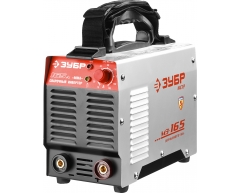 Сварочный инвертор ЗУБР ЗАС-М3-165, 230 В, 6.5 кг, 10-165 А