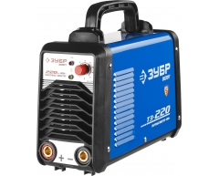 Сварочный инвертор ЗУБР ЗАС-Т3-220, 230 В, 8.2 кг, 10-220 А