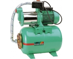 Насосная станция Marina RSM 5/25, чистая Назначение насоса, 100 л/мин, 60 м, 25 л, 1400 Вт