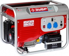 Бензиновый генератор ЗУБР ЗЭСБ-4000-Э, 230 В, 4.0 кВт