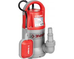 Насос дренажный ЗУБР ЗНПЧ-550, чистая Назначение насоса, 240 л/мин, 550 Вт