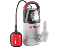 Насос дренажный ЗУБР ЗНПЧ-750, чистая Назначение насоса, 250 л/мин, 750 Вт