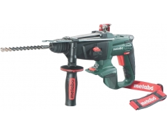 Перфоратор аккумуляторный Metabo KHA 18 LTX (1x4.0 Ач), трехрежимный Количество режимов, 2.2 Энергия удара, 2.9 Вес нетто, Li-Power Тип аккумулятора, 18 Напряжение аккумулятора, 3.5 Емкость аккумулятора