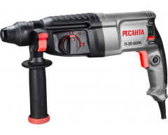 Перфоратор Ресанта П-28-800К, 3.4 Дж, 2.7 кг, 800 Вт