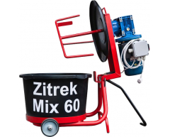 Бетономешалка электрическая Zitrek RN MIX 60, 60 л, 750 Вт, 230 В