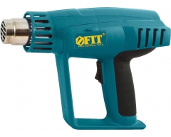 Фен строительный FIT 80607, 300-650 Рабочая температура, 300-500 Поток воздуха, 0.73 Вес нетто, 2000 Мощность