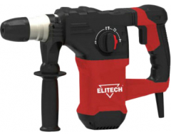 Перфоратор Elitech П 1132 ЭМ, трехрежимный Количество режимов, 4.8 Дж, 6.5 кг, 1100 Вт