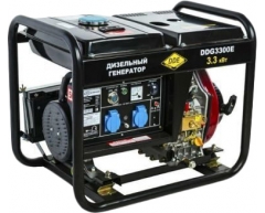 Дизельный генератор DDE DDG 3300 E, 230 В, 3.0 кВт