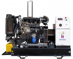 Дизельный генератор Исток АД20С-Т400-РМ15, трехфазный Количество фаз, 20 кВт, Yangdong Модель двигателя, Исток Модель генератора, 85 л