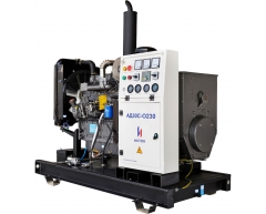 Дизельный генератор Исток АД30С-О230-РМ25, трехфазный Количество фаз, 30 кВт, K4102D Модель двигателя, YHG34 Модель генератора, 100 л