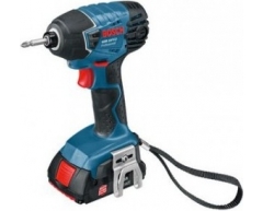 Аккумуляторный ударный гайковерт Bosch GDR 18 V-LI Professional, 160 max, шестигранник Тип патрона, Li-Ion Тип аккумулятора, 18 Напряжение аккумулятора, 4.0 Емкость аккумулятора