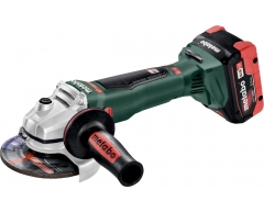 Аккумуляторная угловая шлифмашина Metabo WB 18 LTX BL 125 Quick (2x5.5 Ач)