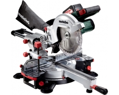 Торцовочная пила Metabo KGS 18 LTX 216 (2x5.2 Ач), 216 мм, 65 мм, 305 мм, есть Лазерный указатель