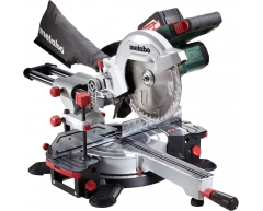 Торцовочная пила Metabo KGS 18 LTX 216 без АКБ и ЗУ, 216 мм, 65 мм, 305 мм, есть Лазерный указатель