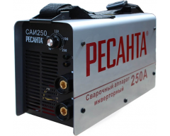 Сварочный инвертор Ресанта САИ 250, 230 В, 5.0 кг, 10-250 А