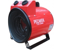 Тепловая пушка электрическая Ресанта ТЭП 5000 К, 5.0 кВт, 400 м3/ч