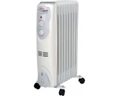 Масляный радиатор Ресанта ОМ 9 Н, 2000 Мощность, 9 Количество секций, 9.1 Вес нетто