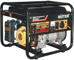 Бензиновый генератор Huter DY 2500 L, однофазный, 2.0, Huter, ручной, 12 л