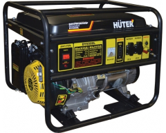 Бензиновый генератор Huter DY 6500 L, 230 В, 5.0 кВт