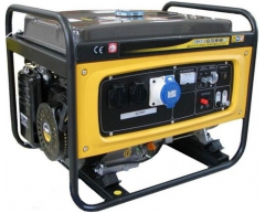 Бензиновый генератор Kipor KGE 6500 X, 230 В, 5.0 кВт