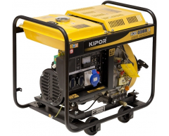 Дизельный генератор Kipor KDE 6500 X, 230 В, 4.5 кВт
