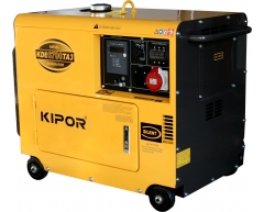 Дизельный генератор Kipor KDE 6700 TA3, 400/230 В, 4.3 кВт