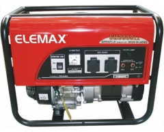 Бензиновый генератор Elemax SH 3900 EX-R, 230 В, 2.8 кВт
