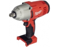 Гайковерт аккумуляторный импульсный Milwaukee HD18 HIW-0, 640 max, квадрат Тип патрона, Li-Ion Тип аккумулятора, 18 Напряжение аккумулятора, 4.0 Емкость аккумулятора