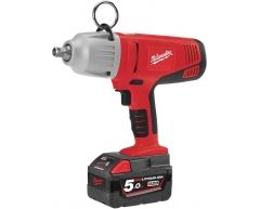 Гайковерт аккумуляторный ударный Milwaukee HD28 IW-502Х, 440 max, квадрат Тип патрона, Li-Ion Тип аккумулятора, 28 Напряжение аккумулятора, 5.0 Емкость аккумулятора