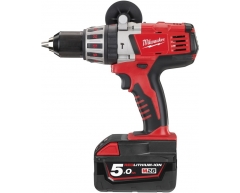 Дрель-шуруповерт аккумуляторная ударная Milwaukee HD28 PD-502Х, 90 max, 65 max, 16 max, Li-Ion Тип аккумулятора, 28 Напряжение аккумулятора, 5.0 Емкость аккумулятора
