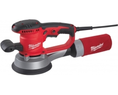 Эксцентриковая шлифмашина Milwaukee ROS 150 E-2, 150 Диаметр шлифовальной подошвы, 6.4 Амплитуда колебаний, 450 Мощность