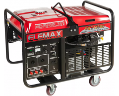 Бензиновый генератор Elemax SHT 11500 R, 400/230 В, 8.0 кВт