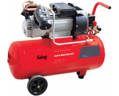 Компрессор масляный Fubag Auto Master Kit (компрессор + 10 предметов), 50 л, 345 л/мин, 2.2 кВт, 230 В