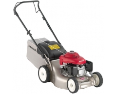 Газонокосилка бензиновая Honda HRG 416 PKE, несамоходная Тип передвижения, 41 см, нет Боковой выброс, опция Мульчирование, 50 л, Honda Модель двигателя