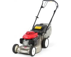 Газонокосилка бензиновая Honda HRG 416 SKE, самоходная Тип передвижения, 41 см, нет Боковой выброс, опция Мульчирование, 50 л, Honda Модель двигателя
