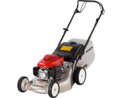 Газонокосилка бензиновая Honda HRG 466 SKE, самоходная Тип передвижения, 46 см, нет Боковой выброс, опция Мульчирование, 55 л, Honda Модель двигателя