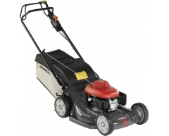 Газонокосилка бензиновая Honda HRX 537 HYE, самоходная Тип передвижения, гидростатическая Тип трансмиссии, 53 см, нет Боковой выброс, есть Мульчирование, 88 л, Honda Модель двигателя